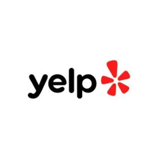 Yelp logo, representing customer reviews and ratings for services like asbestos and mold testing by EnviroPro 360.