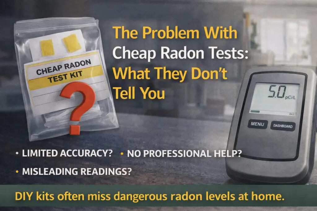 Think your $10 radon test is enough? Discover the hidden dangers of cheap DIY radon kits and why professional testing could save your health—and your home.