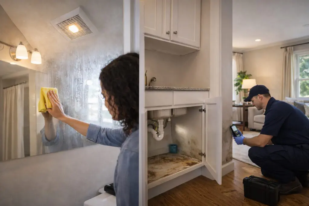 Mold prevention starts long before you see black spots on the wall. Learn how to control moisture in your home and when to call EnviroPro 360 for inspection or testing.