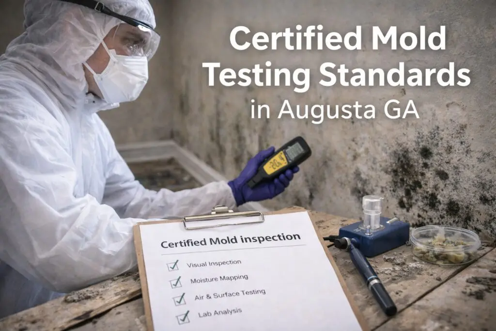 Not all mold tests are equal. Learn what certified mold testing standards should include in Augusta GA, what to expect in reports, and how EnviroPro 360 gets reliable results.