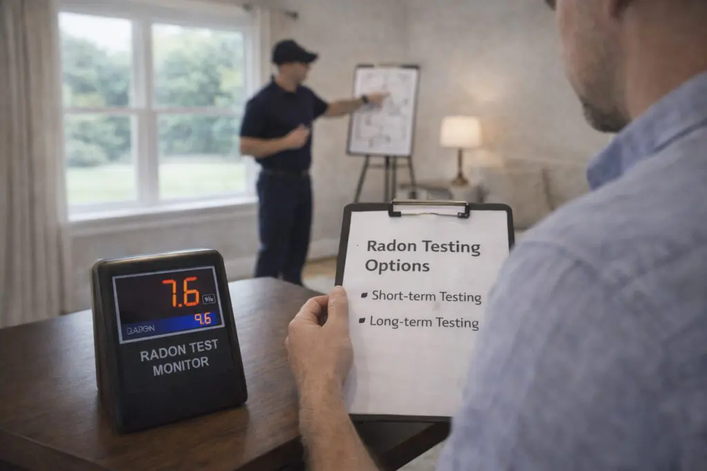 Radon is invisible, so testing is the only way to know your risk. Learn the difference between short-term and long-term radon tests, what affects results, and when to call EnviroPro 360.