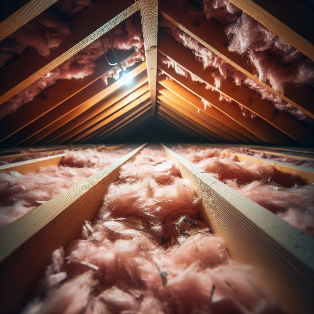 Attic insulation in older homes can contain asbestos fiber. Get it tested by a professional before your home remodel.