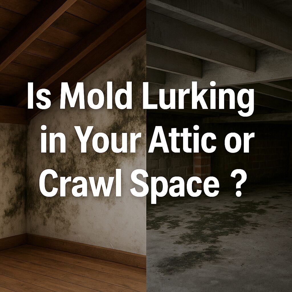Out of sight shouldn’t mean out of mind. Attics and crawl spaces are mold hotspots—schedule your EnviroPro 360 inspection today and protect your whole home.