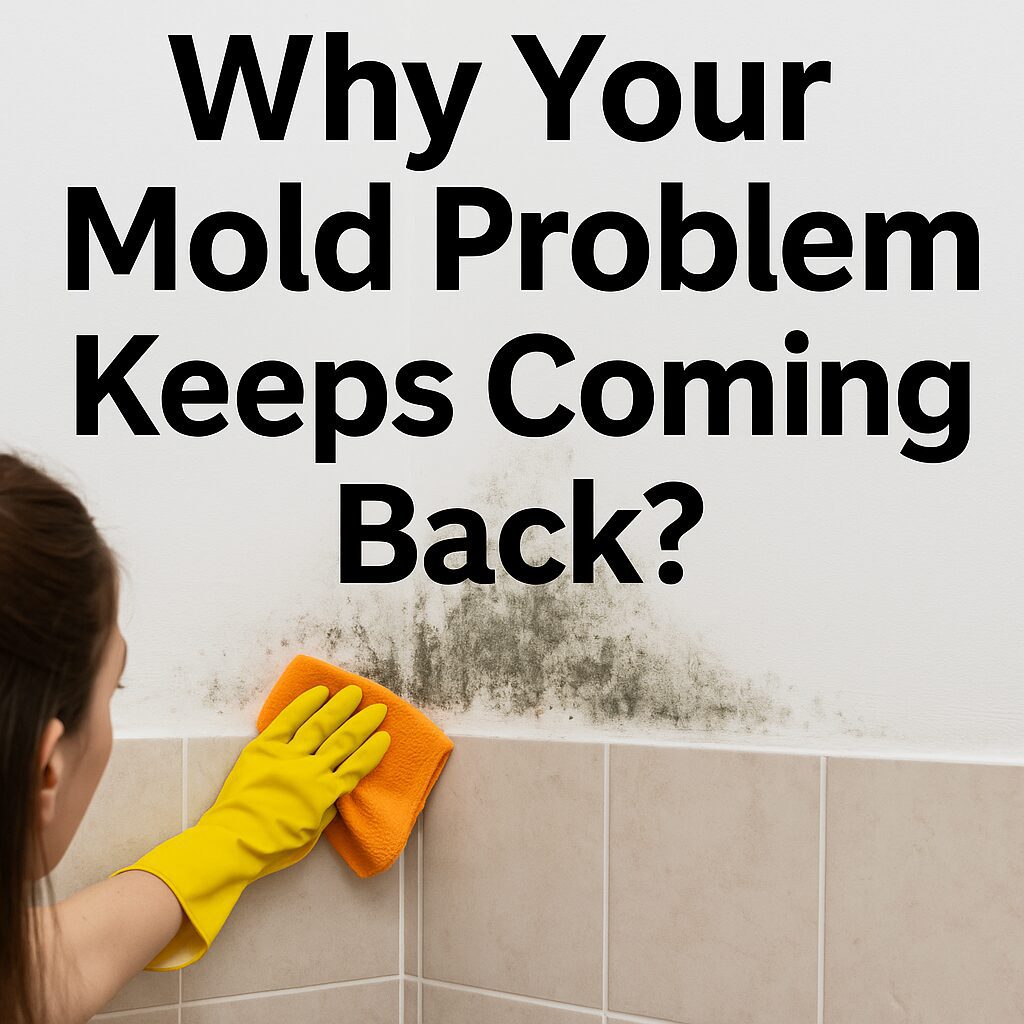 Wiping away mold isn’t enough—if it keeps coming back, the real problem is still hiding. Call EnviroPro 360 today for expert testing and lasting solutions.