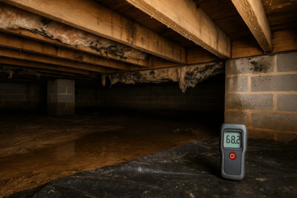Your crawl space could be trapping moisture this winter. Learn why the colder months are prime time for hidden mold, rot, and air quality issues in Augusta homes.