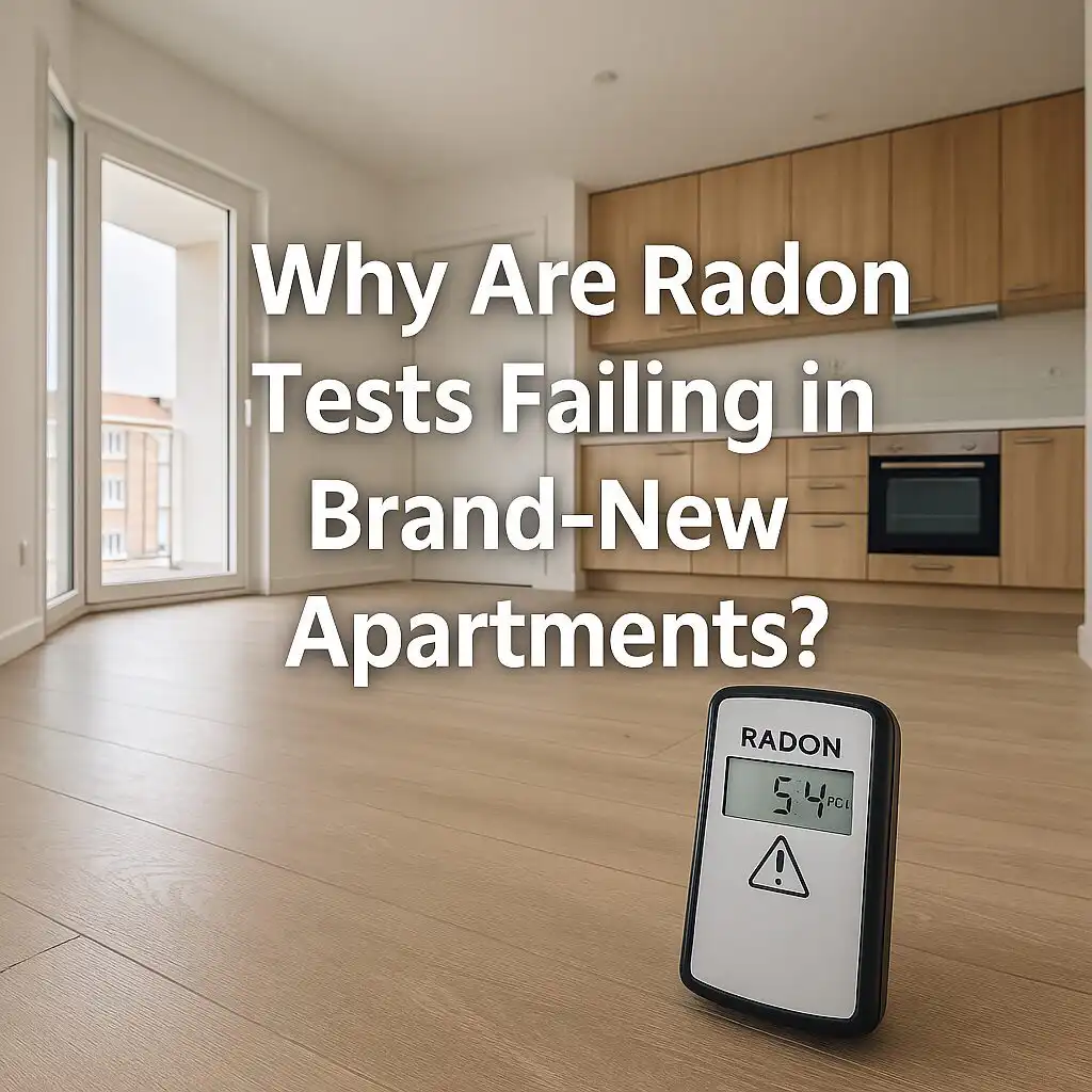 Even new construction isn’t immune to radon problems. Here’s why you might still need testing—and what to do if your “safe” apartment fails.