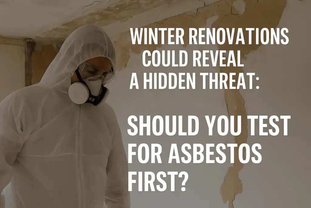Winter is prime time for indoor renovations—but don’t start ripping out walls just yet. Learn why asbestos testing should be your first step before any remodeling project begins.