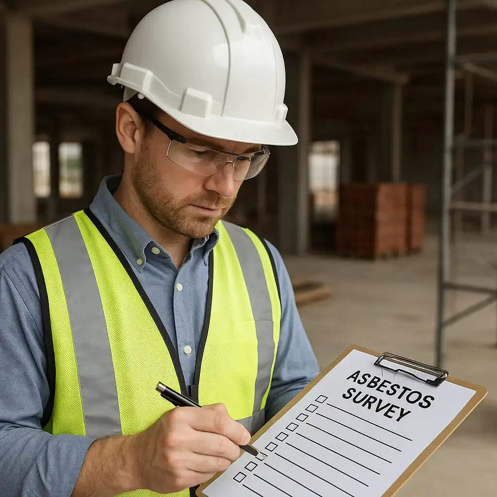 Before any demo or renovation, a certified asbestos survey is required. Use this practical checklist to plan, notify, and document work in Georgia and South Carolina.