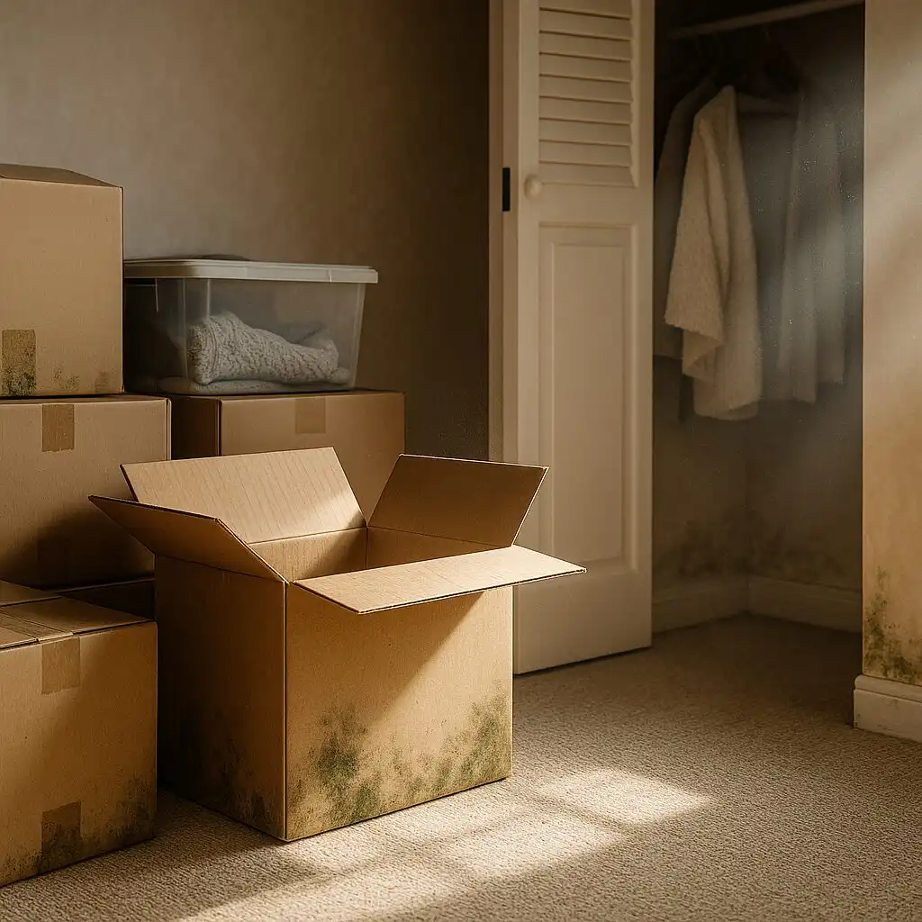 New Year’s cleaning could reveal more than you expect. From musty attics to moldy cardboard boxes, here’s what to look for when decluttering this winter.