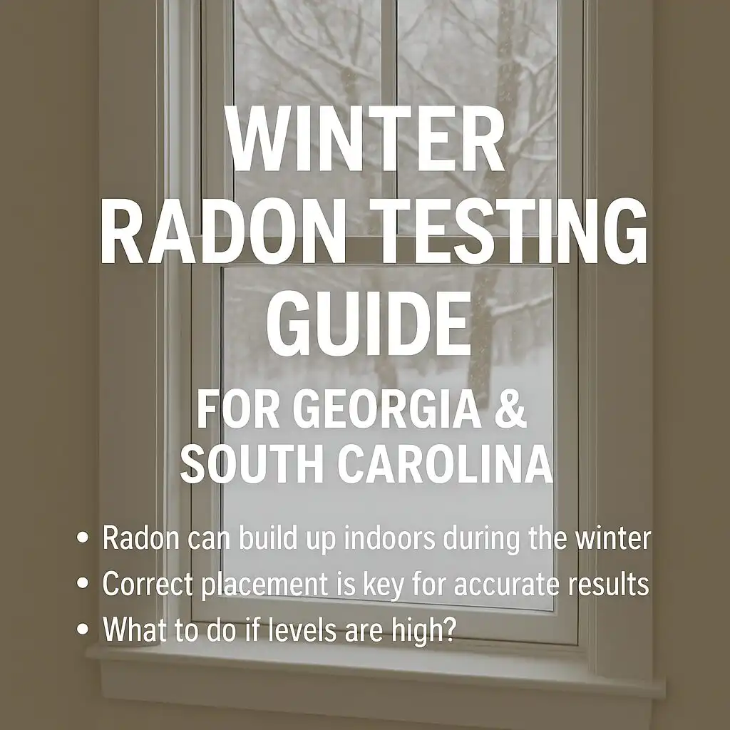 Winter can trap radon indoors. Learn why levels rise, how to test correctly, and what Georgia and South Carolina homeowners should do if results are high.