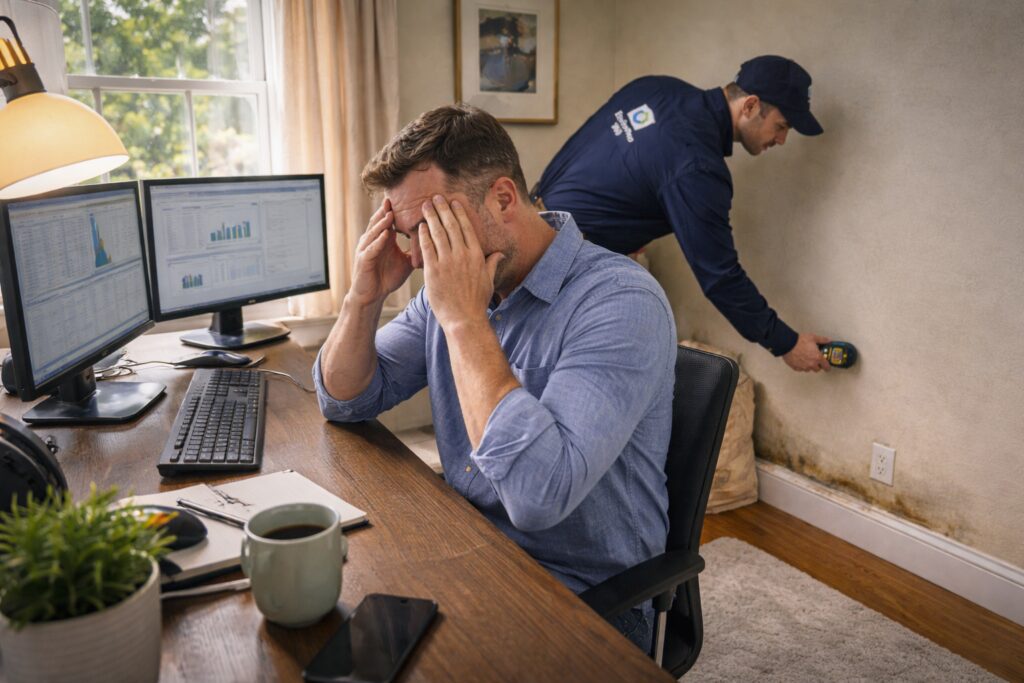 Your home office might be the unhealthiest room in your house. Learn how mold and poor air quality affect your workday and how EnviroPro 360 can help.