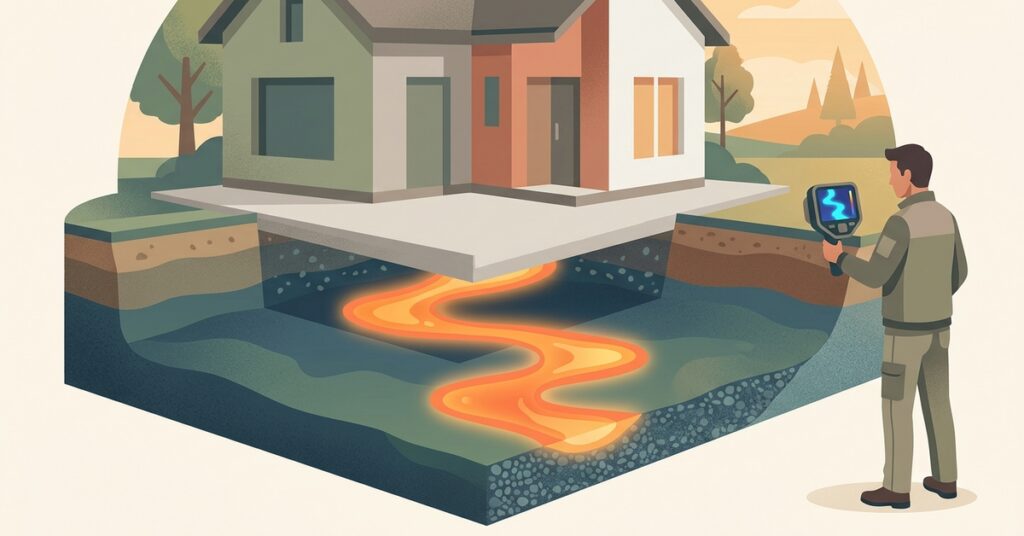 Slab Leaks: Spotting Water Moving Under Your Foundation Before It Cracks