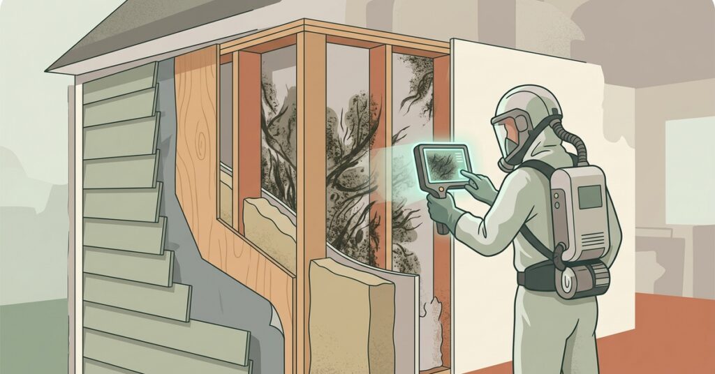 Mold Behind the Walls: When Visible Symptoms Mean Hidden Damage