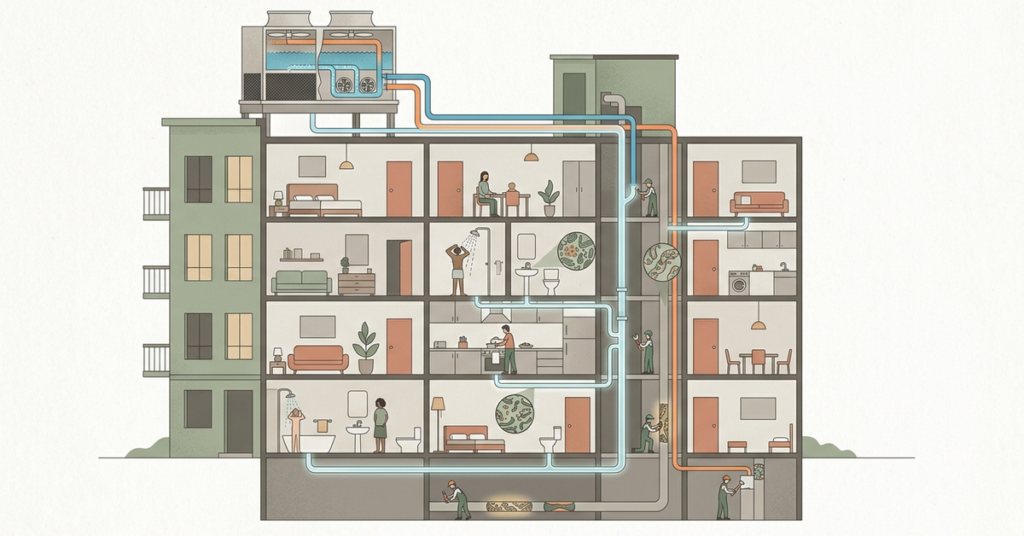 Legionella Risk in Apartment Buildings and Multi-Tenant Properties: A Property Manager's Guide