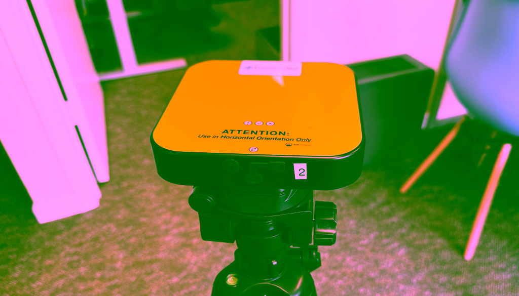 Professional radon test machine used by EnviroPro 360 to check radon levels in Georgia and South Carolina