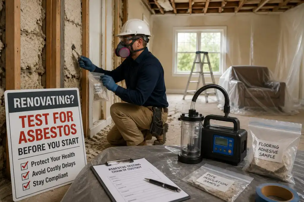 Asbestos Testing Before Renovation