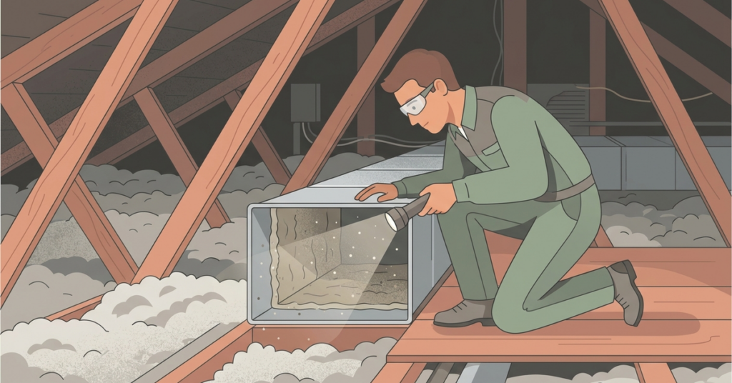 Asbestos in HVAC Duct Insulation: A Risk Contractors Often Miss