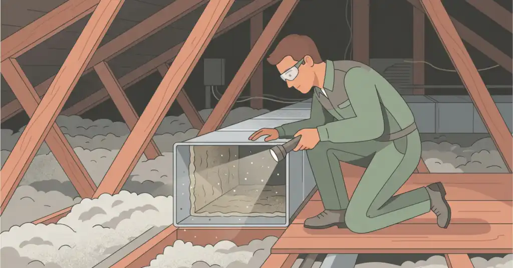 Asbestos in HVAC Duct Insulation: A Risk Contractors Often Miss